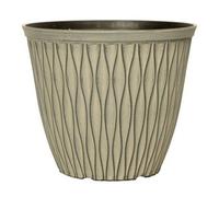Yougarden Laval Planter In Ebony Grey 26Cm Container For Growing Plants