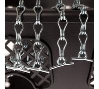Yougarden Pack Of 2 Spare 4-Point Chains For Easy Fill Baskets