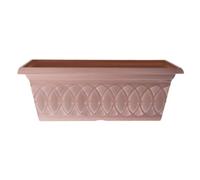 YouGarden - Pair of Durham Cloudy Terracotta Window Boxes Planters For Garden Flowers