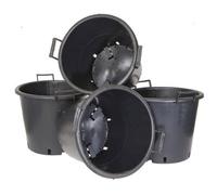 You Garden - Heavy Duty 30L Plant Pots (Pack Of 4) 40Cm Diameter - Plastic Planters For Outdoor Plants - Large 15.7' Flower Pots