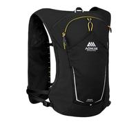 YOUGLE 8L Ultra-Lightweight Running Backpack, Adjustable Hydration Vest, Breathable Mesh for Marathon, Hiking & Outdoor Sports (Black, Fit chest 78-115cm/30.7-45.2in)