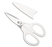YOUGUOM 6in Multipurpose Scissors, Comfort Grip, Stainless Steel Sharp Basic Shears for Office Home Household Kitchen School Craft Supplies w/Protective Cover