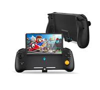 YOUHODA Switch Controller Grip for Handheld Mode, Ergonomic Controller for Nintendo Switch/Switch OLED with 6-Axis Gyro, Back Button Mapping, Vibration, PD Fast Charge, black