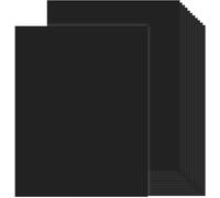 YOUHOOL Black Paper Cardstock A4 Size 297mmX210mm 200 Grams Card Stock for Printer Craft Art Paper