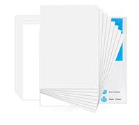 YOUHOOL Printable Vinyl for Inkjet Printer Vinyl Sticker Paper for Cricut Maker A4 Self-Adhesive Sticker Waterproof Matte Paper Sheet