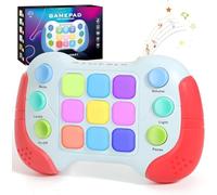 YouJabz Pop Fast Push Game Fidget Toys, Upgraded Flashing Handheld Game Console for Birthday Presents, Stress Relief Sensory Toy for Autism Kids, Pocket Quick Press Gamepad for Boys
