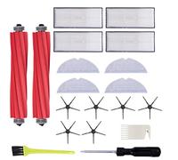 YOUJIA Replacement Accessories Kit for Roborock S7 Vacuum Cleaner Replacement T7S Main Brush Side Brushes Filter Mop Cloths - Set 1
