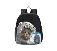 YOUJUNER Boys Girls Backpack Astronaut Cat Kids Backpack Sports Travel School Bag Children Rucksack, 4-6 Years Old