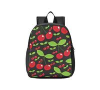 YOUJUNER Boys Girls Backpack Cherry Fruits Kids Backpack Sports Travel School Bag Children Rucksack, 4-6 Years Old