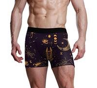 YOUJUNER Egyptian Anubis Scorpion Ancient Men's Trunk Boxers Shorts Briefs Pants Underwear Underpants Boxershorts for Men Multicolor