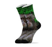YOUJUNER Funny Gorilla Monkey Mens Womens Socks High Ankle Socks Crew Long Socks Dress Socks Novelty Socks 1 Pair