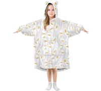 YOUJUNER Kids Oversized Blanket Hoodie, Cute Ducks Goose Warm Fleece Hoodie Blanket Plush Wearable Blanket Hoodie Sweatshirt Pullover for Boys Girls Multicolor