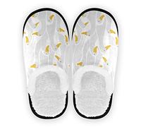 YOUJUNER Women's House Slippers Cute Ducks Goose Fuzzy Cozy Slippers for Women Mens Kids Warm House Shoes Comfy Indoor Bedroom Shoes
