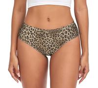 YOUJUNER Womens Underwear Animal Leopard Print Comfy Knickers Ladies Basic Briefs Hipster Pants for Girls Multicolor