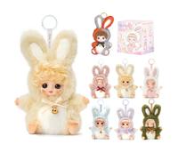 Youkali Annie Baby Plush Doll Blind Box Figure 1PCS, Love Descends Series Plush Blind Box, Cute Figures Mystery Box Collectible Toys Cute Keychain Holiday Birthday Gifts.
