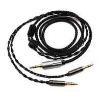 Youkamoo 3.5mm Headphone Replacement Cable Compatible for Hifiman Sundara, Ananda, Arya, HE400SE, HE4XX, HE-400i Headphones (Dual 3.5mm Male Version) 8.5 ft (2.60 m)
