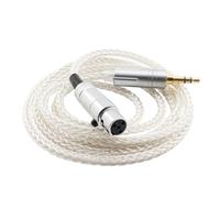 Youkamoo 3.5mm Replacement Audio Upgrade Cable Compatible with Sennheiser HD490 PRO HD490 PRO Plus HD480 PRO HD480 PRO Plus Headphones 4-Pin Mini-XLR 6.5ft/2m