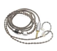 Youkamoo 4.4mm Balanced Earphone Cable, Earphone Replacement Cable Compatible with ZSN Pro ZS10 Pro NF2u KZ ZSX Recessed 2pin IEMs (QDC)