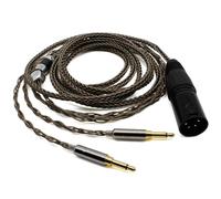 Youkamoo 4 Pin XLR Balanced Replacement Cable Compatible with Denon AH-D600 AH-D7200 AH-D7100 AH-D9200 AH-D5200 Focal Elear Headphones