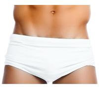 YouKD Men's Solid Swim Brief Swimsuit Swimming Trunk Swim Shorts Swimwear Elastic Waist