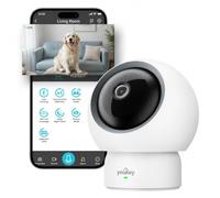 youkey 2.5K HD Indoor Pet Camera, Two-Way Audio Chat to Your Pets, 360° AI Pet Tracking, Privacy Mode, No Monthly Fees, Pet/Human Detection, Night Vision, WiFi 6（2.4GHz & 5GHz）