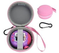 YouKnow Hard Case for Tamagotchi Paradise Electronic Virtual Pet Game Machine with Carabiner (Only Case) (Pink)