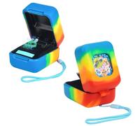 YouKnow Silicone Case for Bitzee Magicals Interactive Toy Digital Pet and Case, Protective Skin Sleeve for Bitzee Virtual Electronic Pets Accessories (Case Only) (Colorful)