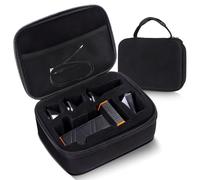 YouKnow Travel Case Compatible with WOLFBOX MF50 Compressed Air Duster - Custom Foam Organizer for Blower Tool & Accessories (Only Case) (Black)