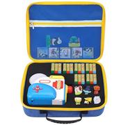 YouKnow Travel Case for Little Tikes Story Dream Machine Books Starter Set, Character Collection and Kids Storybook Projector Toddler Toys Gifts Carry Box for 3+ Year Old Girl (Only Case) (Blue)