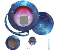 YouKnow Travel Case for Tamagotchi Paradise Electronic Virtual Pet Game Machine with Detachable Wrist Strap (Only Case) (Star Blue)
