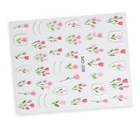 YOUKOLO Tulips Nails Art Stickers Nail Decals Flower Nail Stickers Nails Art Decorations Manicure Stickers for Women Girls