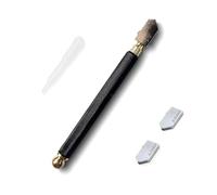 youkzuan Glass Cutter 2mm-20mm, Professional Carbide Tungsten Glass Cutters Tools, Brass Oil Fed Pencil Style Glass Cutting Tool for Tiles, Mosaic, Mirror