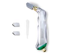 youkzuan Glass Cutter Pistol Grip 2mm-20mm, Professional Ergonomic Carbide Tungsten Glass Cutters Tools, Oil Feed Style Glass Scoring Tool for Tiles, Mosaic, Mirror, Windows