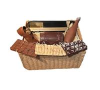 Youlden’s of Yorkshire Artisan Chocolate Christmas Hampers - Gentleman’s Indulgence - Handmade Truffles, Chocolate Shoe, Bottle & Treasure Chest - Luxury Gifts for Him