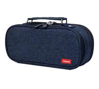 YOULIKE Large Capacity Pencil Case - Big Storage Pen Case with Compartments for Office College School - Pen Bag Pencil Pouch Stationery Organizer Box for Girls Boys Teen Adults (Navy)