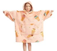 YOULIKE Oversized Blanket Hoodie - Plush Fluffy Fleece Family Matching Sweatshirt for Women Men Kids Girl Boy - Wearable Hooded Blanket with Big Front Pocket