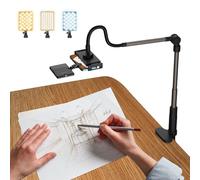 Youlisn Selfie Light With Stand, Selfie Light with Phone Holder, Flexible Cell Phone Stand, Compatible with iPhone 14 13 12 Pro Xs, Samsung S21