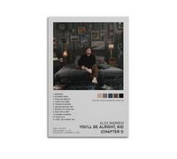 You'll Be Alright, Kid (Chapter 1) - Alex Warren Poster Wall Art Aesthetic Cover Poster Design Painting for Living Room Bed Room 16x24inch(40x60cm) Unframe-style