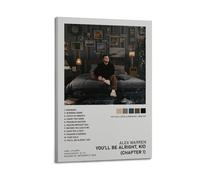 You'll Be Alright, Kid (Chapter 1) - Alex Warren Poster Wall Art Aesthetic Cover Poster Design Painting for Living Room Bed Room 12x18inch(30x45cm) Frame-style