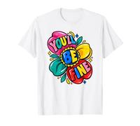 You'll Be Fine Quote Inspirational Floral Graphic T-Shirt
