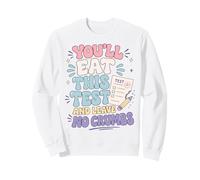 You'll Eat This Test And Leave No Crumbs Test Day Teachers Sweatshirt