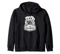You'll Find Me In The Casino Poker Win Pencil Drawing Effect Zip Hoodie