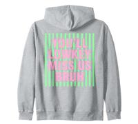 You'll Lowkey Miss Us Bruh Gen Z Slang Funny Zip Hoodie