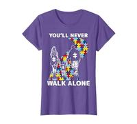 You'll Never Walk Alone Autism Awareness Tshirt T-Shirt