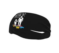 You'Ll Walk Alone Autism Awareness Unisex Sports Headband Lightweight Sweatband Quick-Dry Head Bands For Fitness Outdoor Activities Gym Tennis