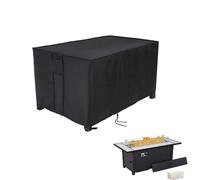 Youlvy Fire Pit Cover Rectangular 45 Inch,Propane Gas Fire Pit Table Cover,Outdoor Waterproof Firepit Table Cover - 45 x 24 x 25 Inch
