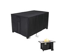 Youlvy Rectangular Fire Pit Cover 43 inch, Propane Gas Fire Pit Table Cover,Outdoor Waterproof Firepit Table Cover - 43 X 22 X 25 Inch