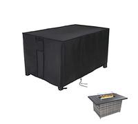 Youlvy Rectangular Fire Pit Cover for Best Choice Products 52 inch Gas Fire Pit Table,Outdoor Waterproof Propane Firepit Table Cover - 52 X 34 X 25 Inch