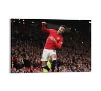 YOUMAN Amad Diallo Soccer Famous Sportman Poster Poster Cool Artworks Painting Wall Art Canvas Prints Hanging Picture Posters 08x12inch(20x30cm)