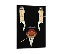 YOUMAN Les Triplettes De Belleville Anime France Popular Poster Posters Art Print Wall Photo Paint Poster Hanging Picture Family Decor 16x24inch(40x60cm)